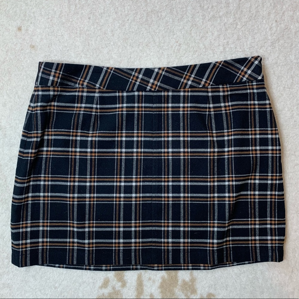 Nordstrom BP Plaid Miniskirt Size 1X